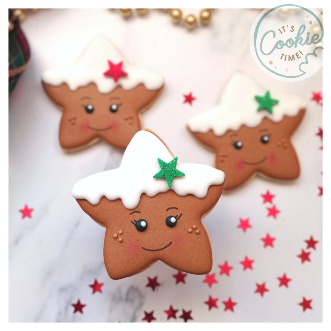 Ginger Star (Sugar Cookie Base)